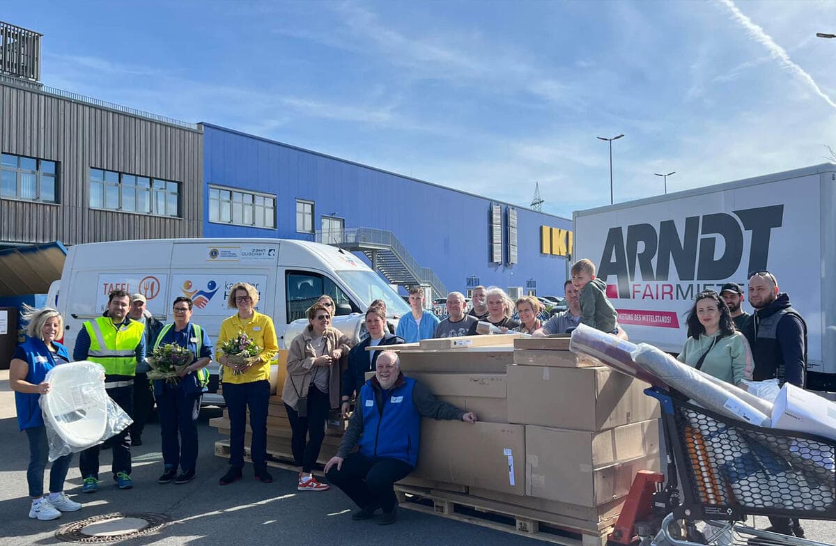 Hausbrand in Kaarst – IKEA spendete